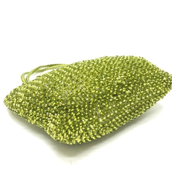 ANTEPRIMA wire Mini Bag Hand Bag Hand Bag Vinyl yellow - Picture 4 of 8